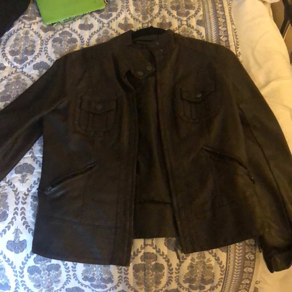 Leather jacket